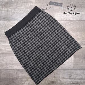 Willi Smith Wool Blend Pull On Skirt Size S